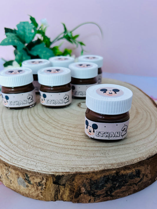 NUTELLINE PERSONALIZZATE  - SET 10 PEZZI