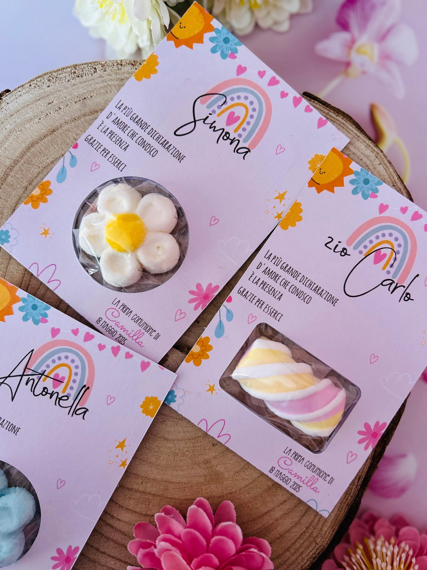 CARTONCINI MARSHMALLOW - SET 10 PEZZI