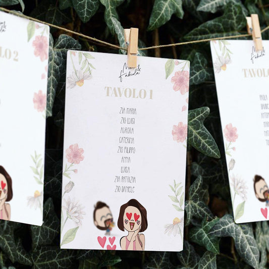 CARTONCINI MINI ME PER TABLEAU - SET 10 PEZZI