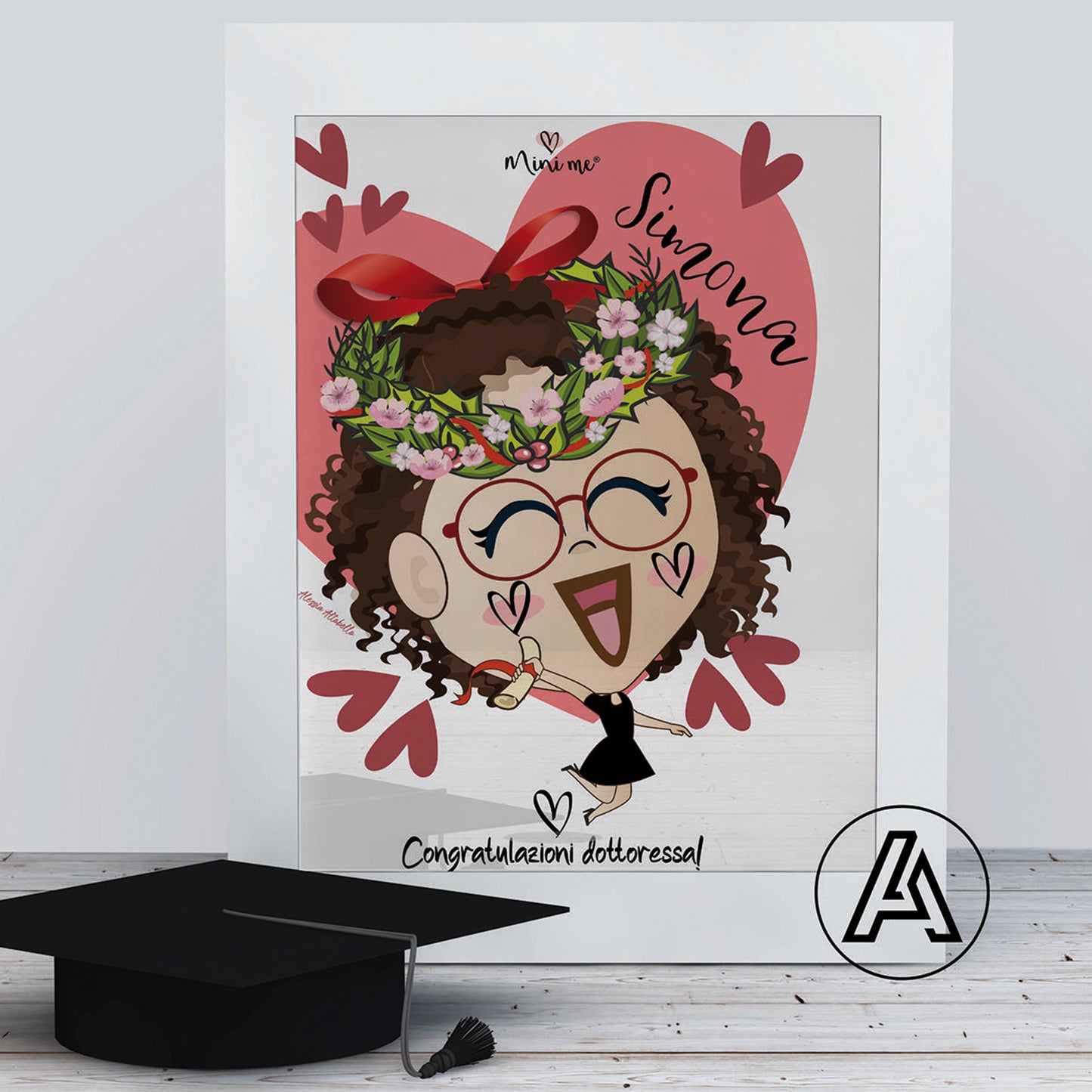 QUADRETTO MINI ME LAUREA