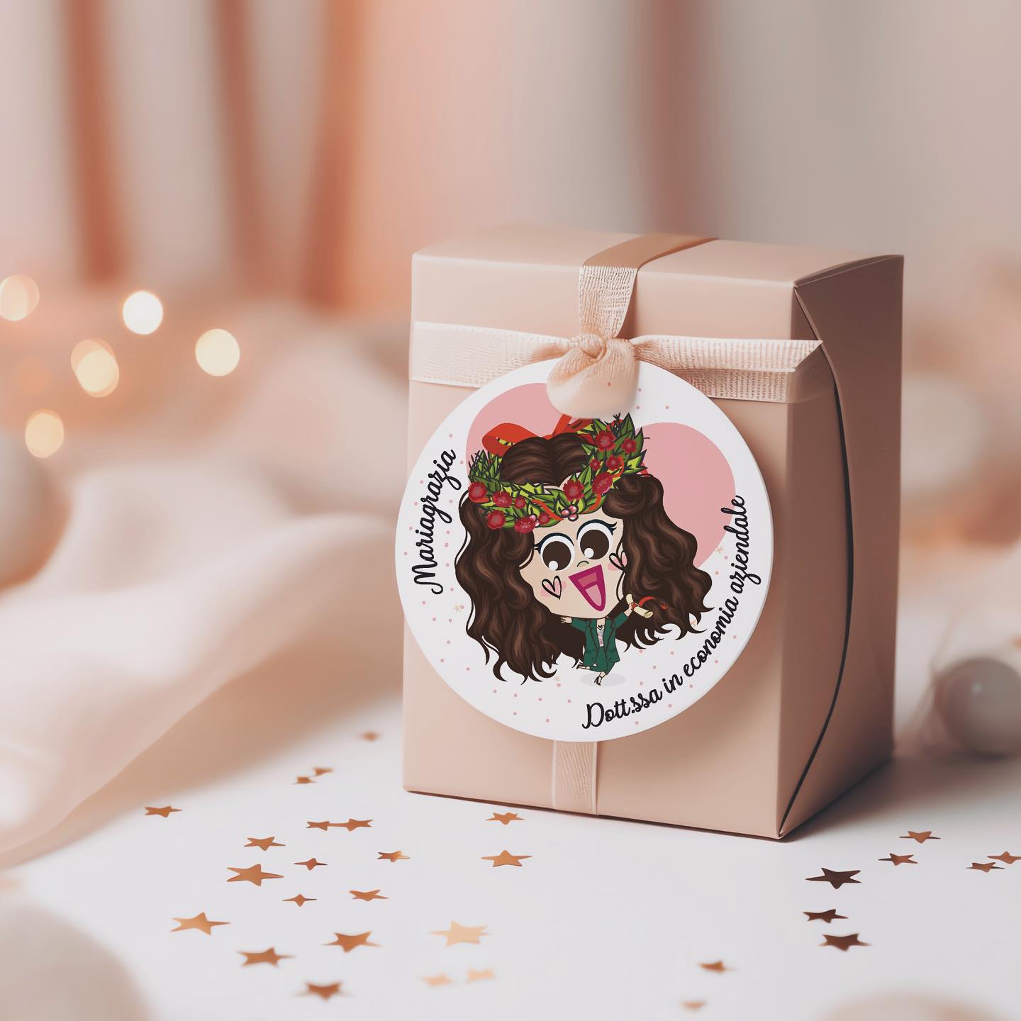 TAG MINI ME LAUREA - SET 10 PEZZI