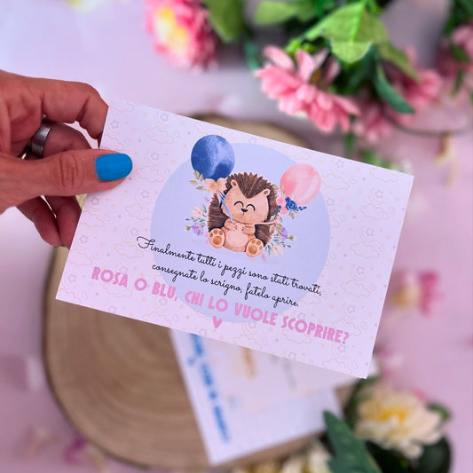 CARD CACCIA AL TESORO - SET 7 PEZZI