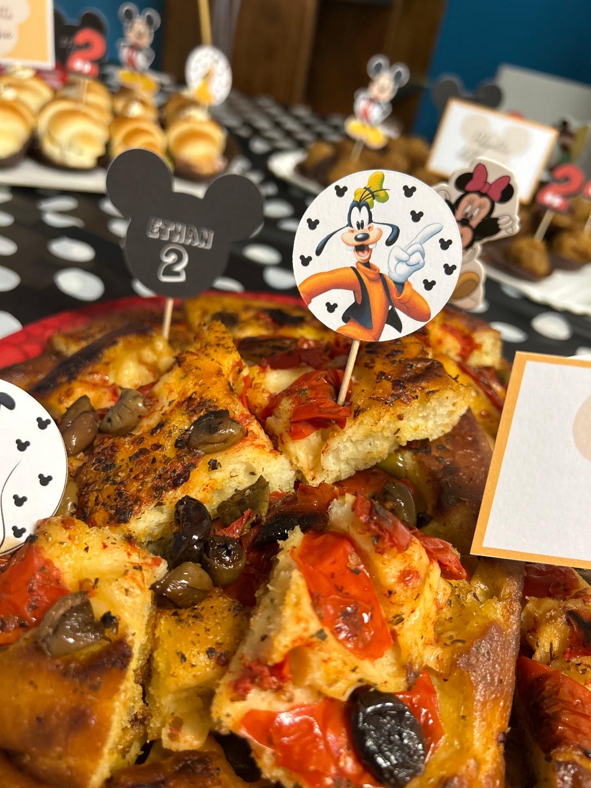 FOOD TAG TONDI - SET 10 PEZZI