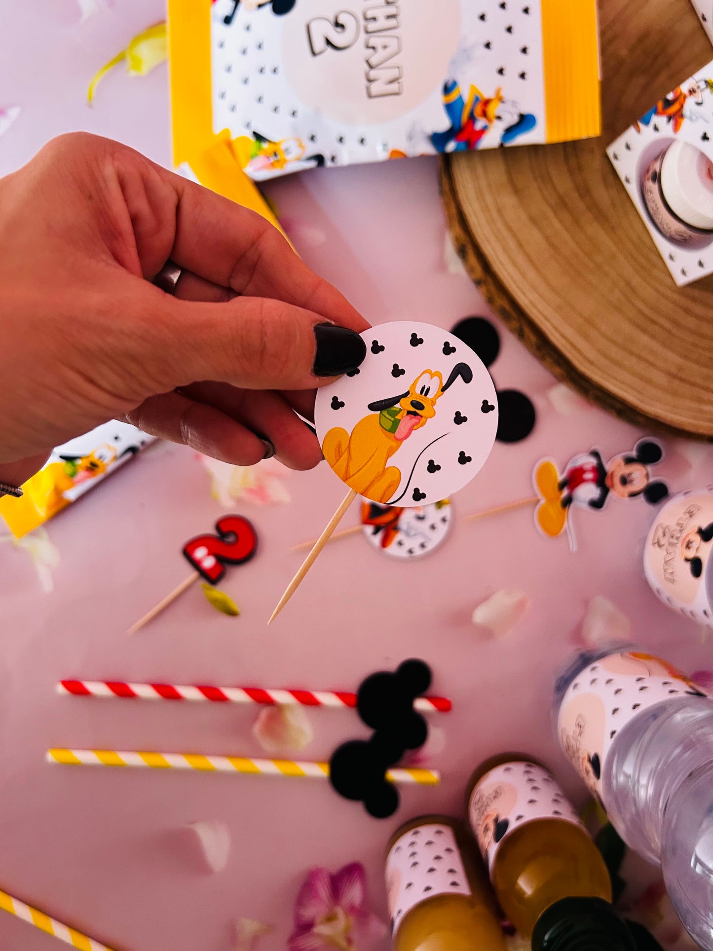 FOOD TAG TONDI - SET 10 PEZZI