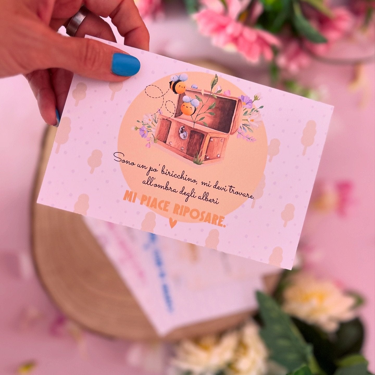 CARD CACCIA AL TESORO - SET 7 PEZZI