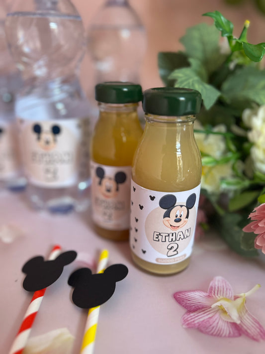 ETICHETTE SUCCHI DI FRUTTA - SET 10 PEZZI