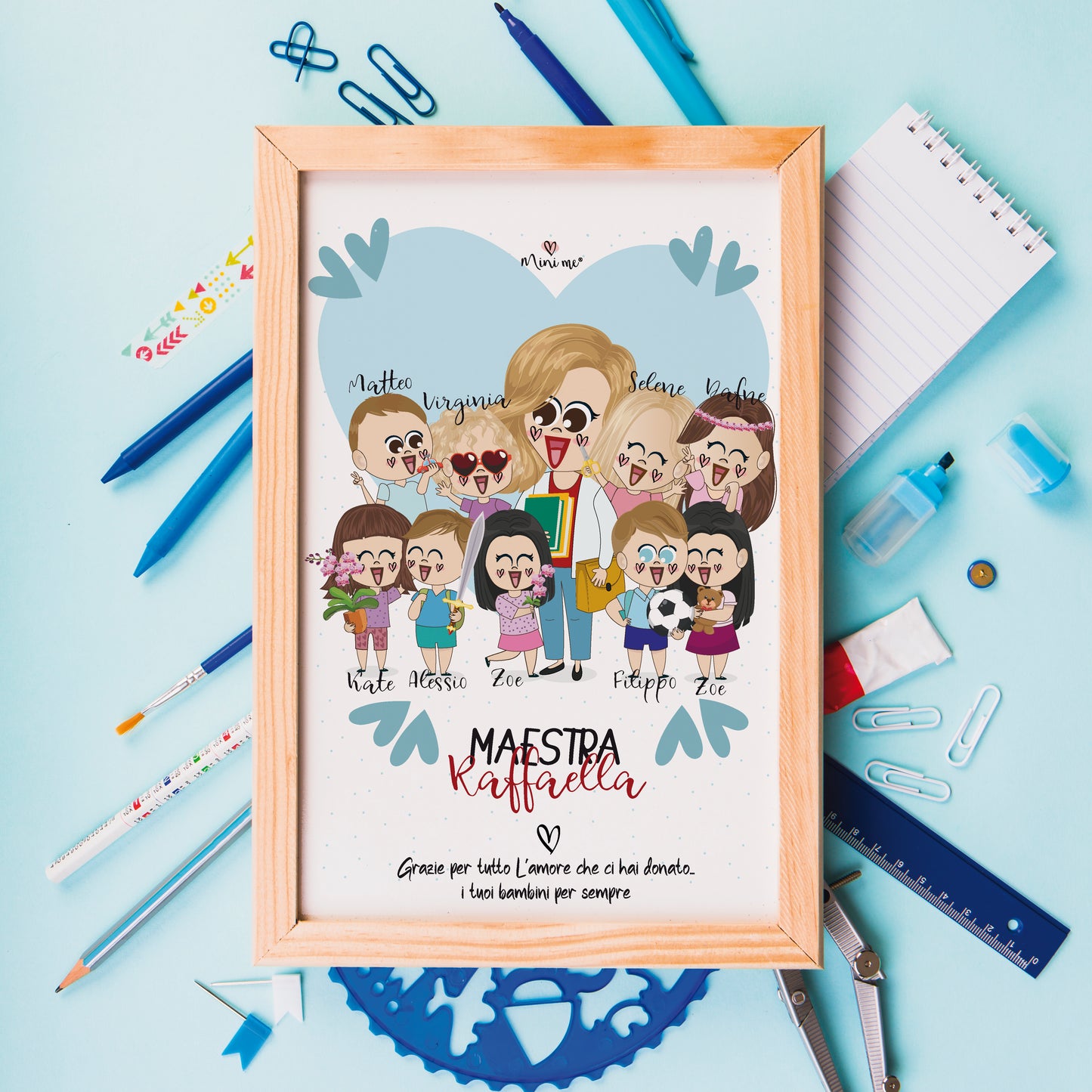 QUADRETTO MINI ME MAESTRA