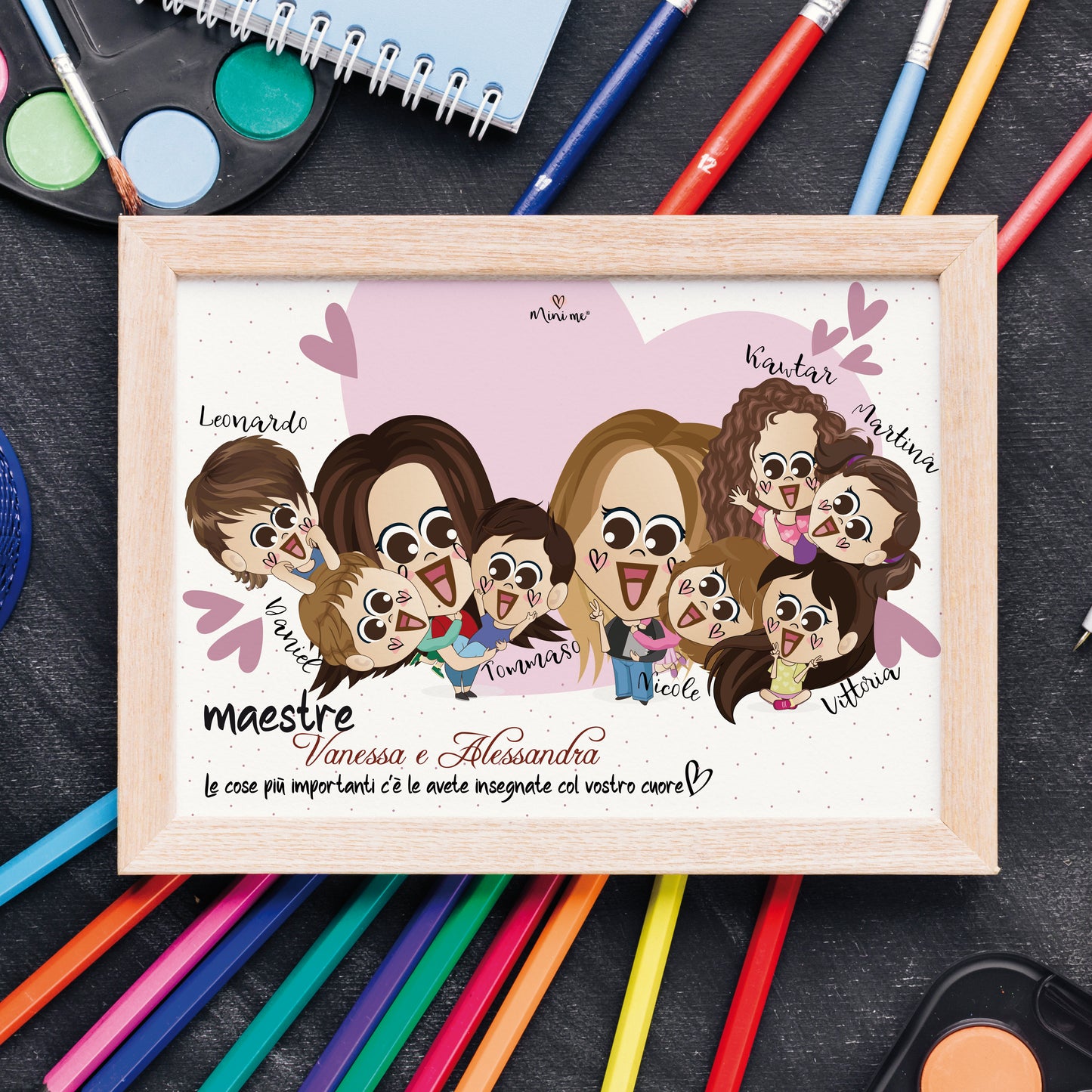 QUADRETTO MINI ME MAESTRA
