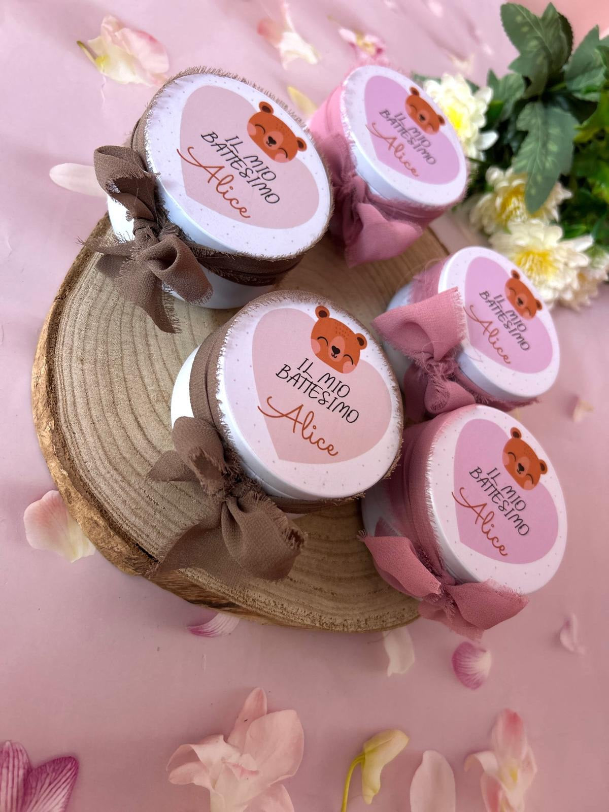 SCATOLINE IN LATTA PERSONALIZZATE - SET 10 PEZZI