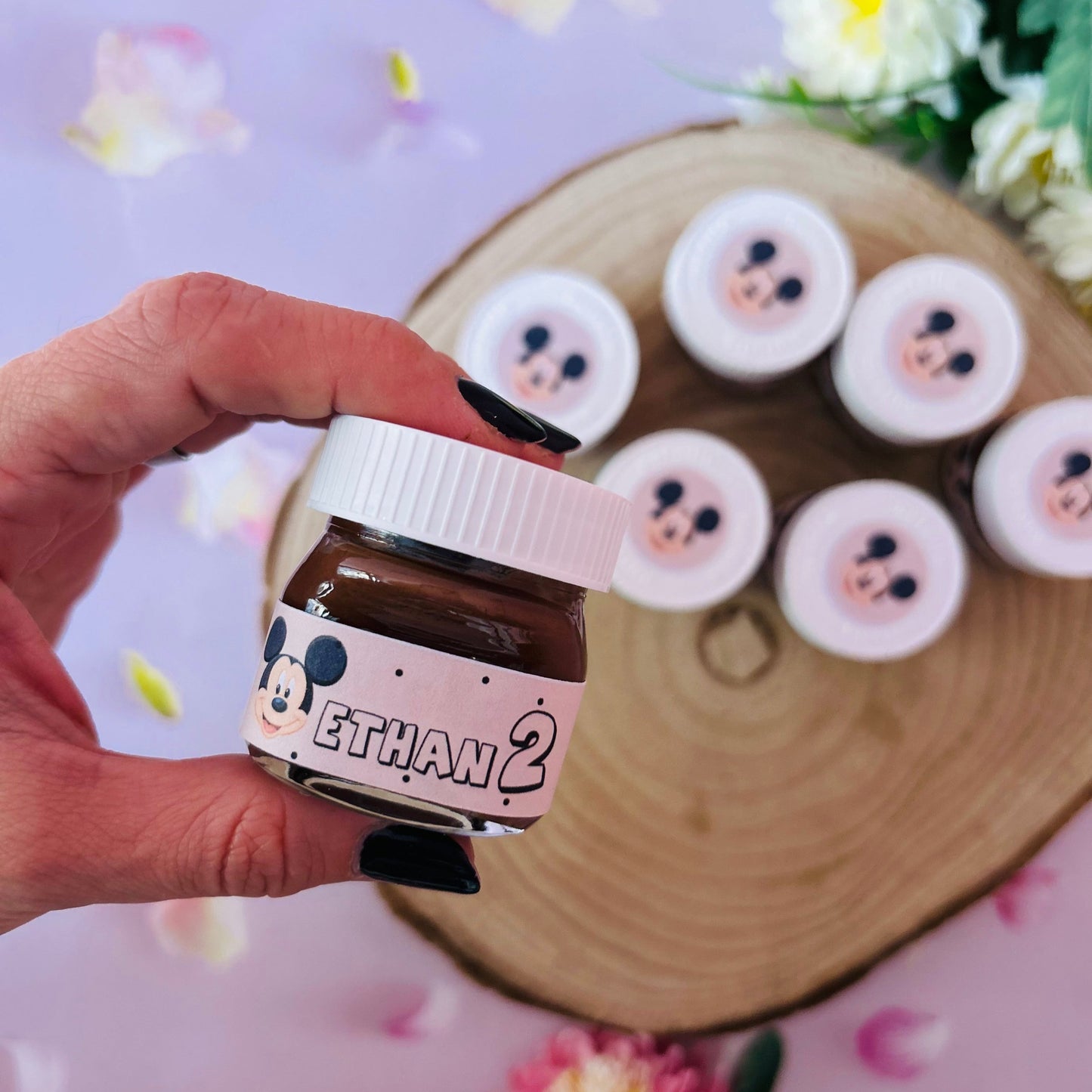 NUTELLINE PERSONALIZZATE  - SET 10 PEZZI