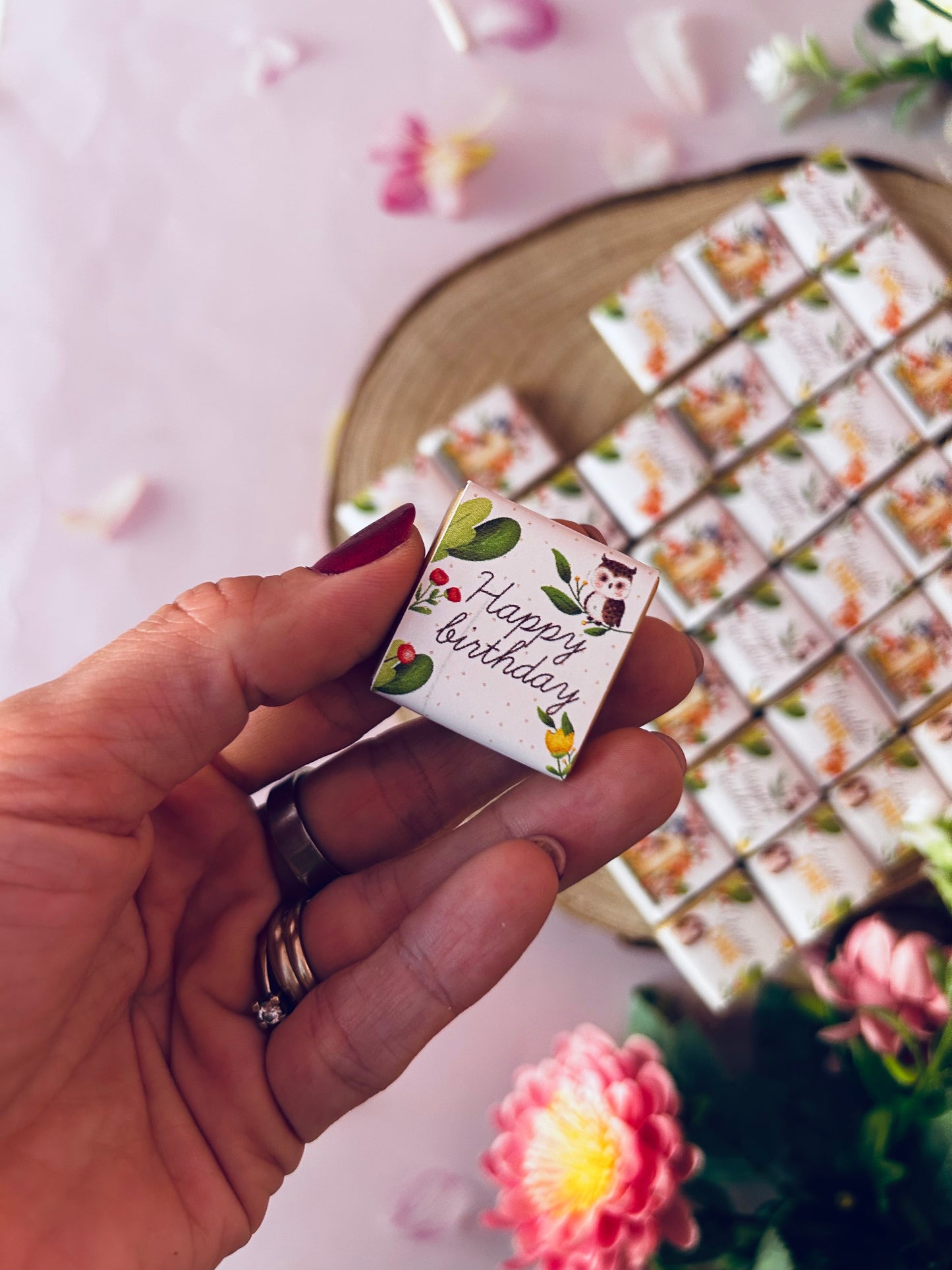 CIOCCOLATINI PERSONALIZZATI - SET 20 PEZZI