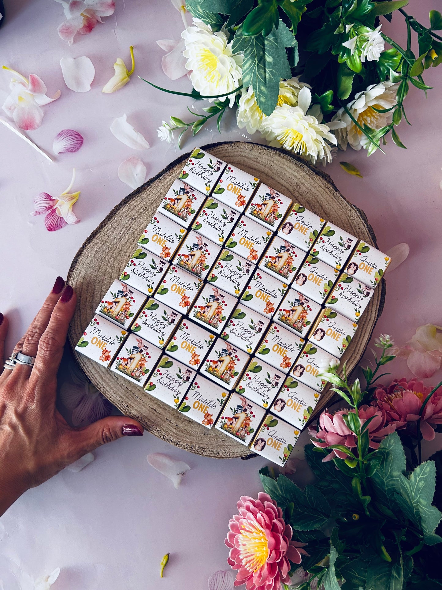CIOCCOLATINI PERSONALIZZATI - SET 20 PEZZI
