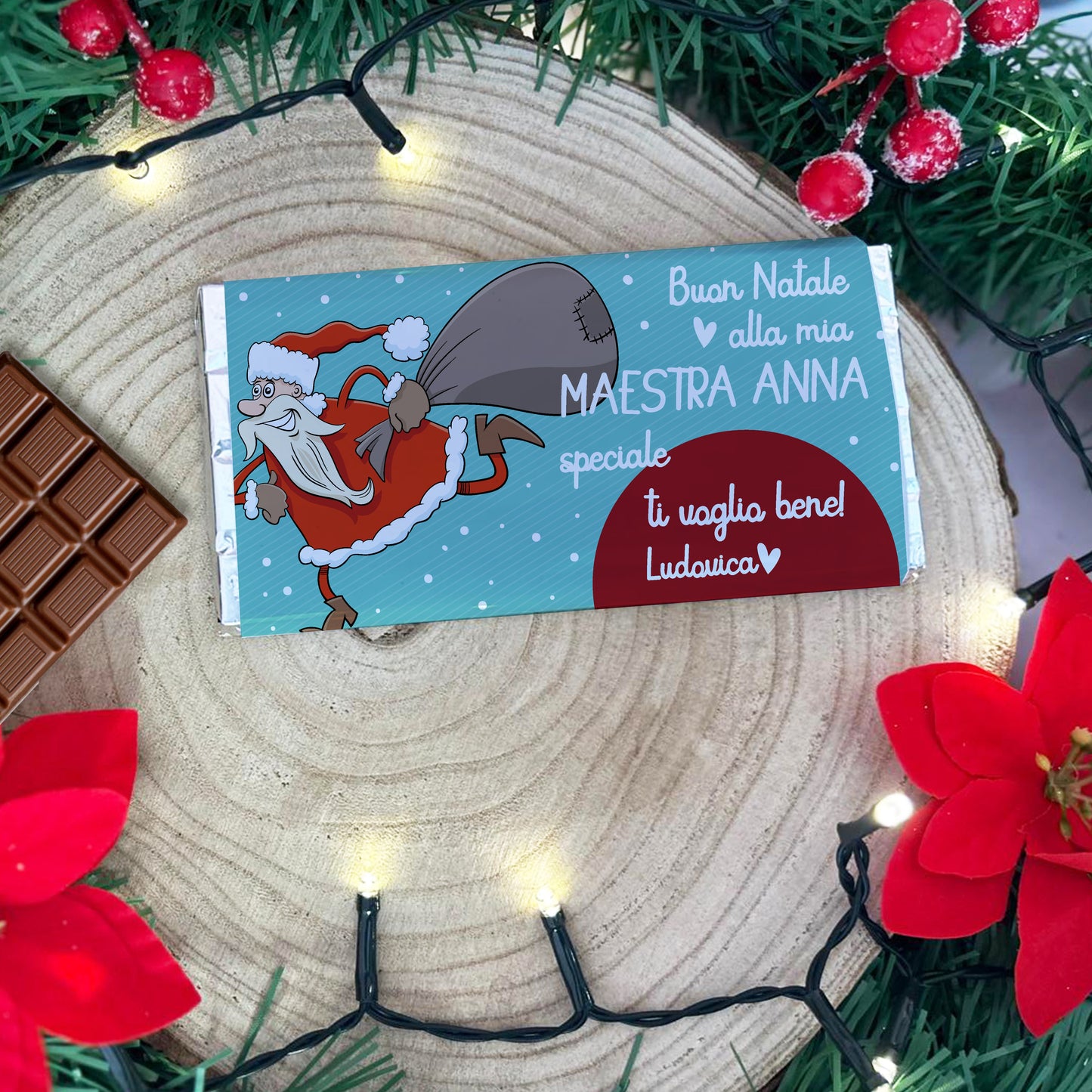 CIOCCOLATA PERSONALIZZATA- CHRISTMAS IDEA