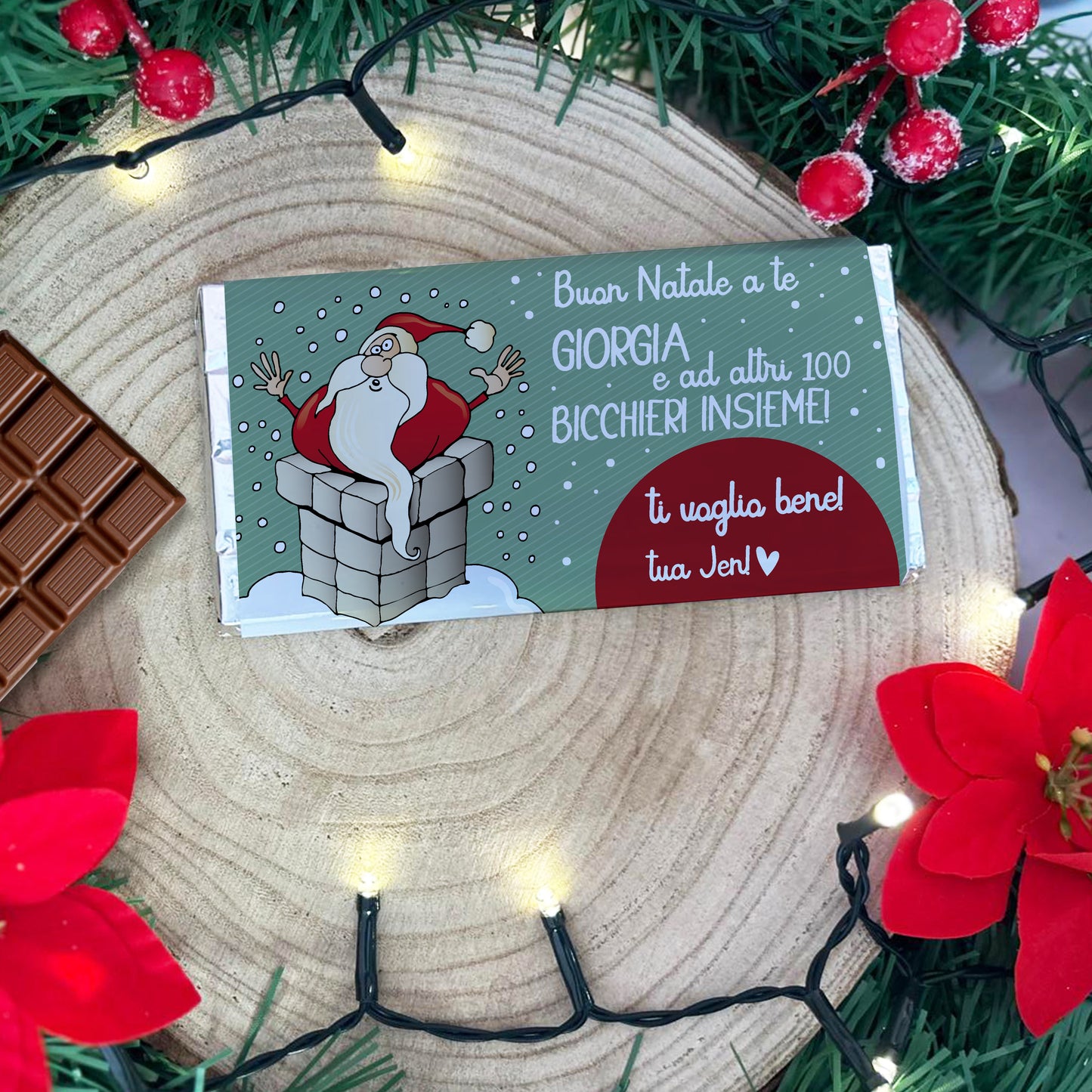CIOCCOLATA PERSONALIZZATA- CHRISTMAS IDEA