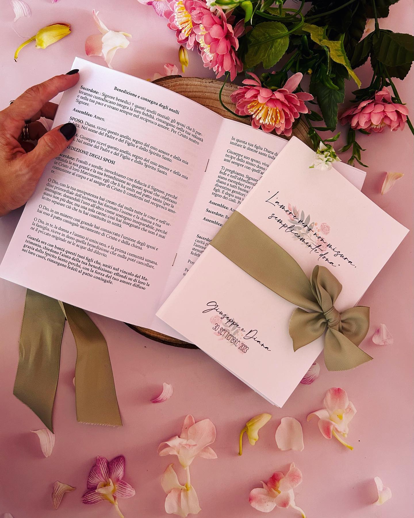 LIBRETTI MESSA FIOCCO - SET 20 PEZZI