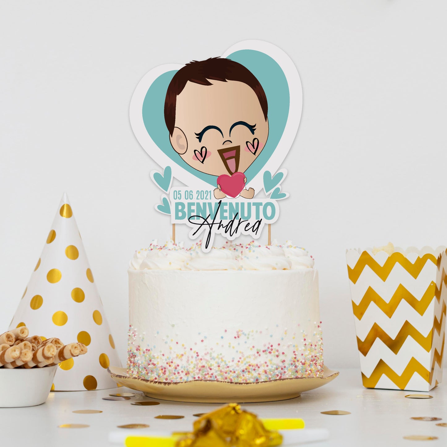 CAKE TOPPER BABY