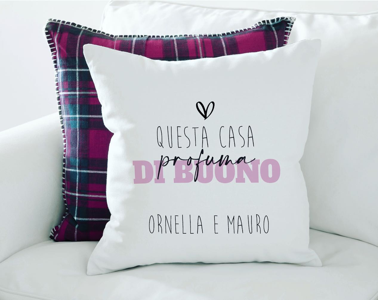 CUSCINO PERSONALIZZATO