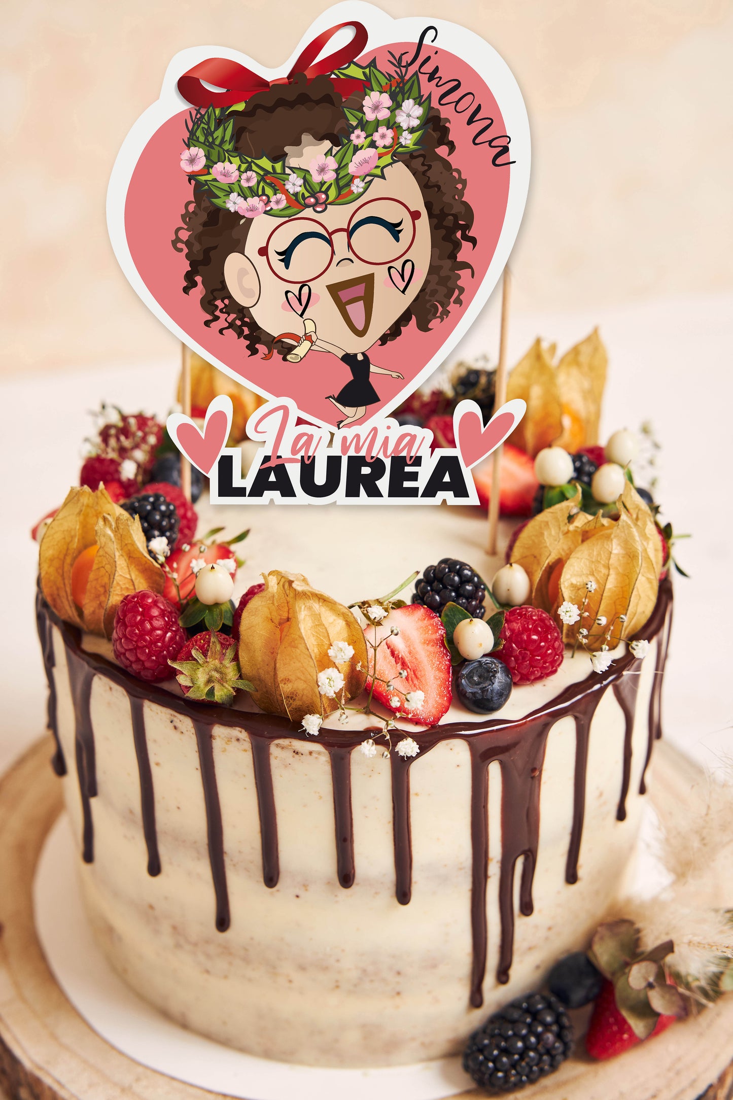 CAKE TOPPER LAUREA