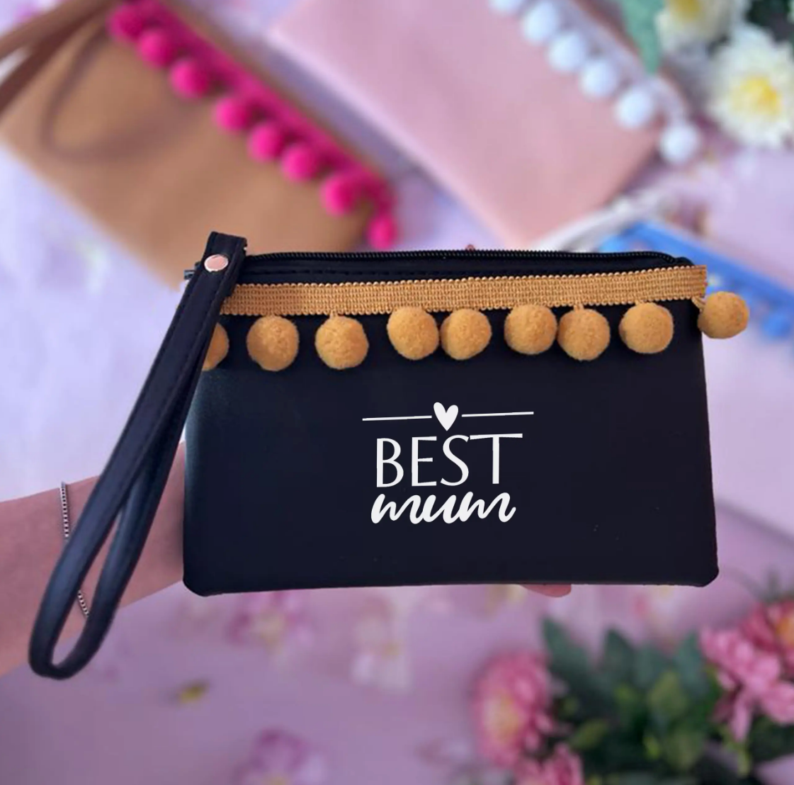 POM POM MINI CLUTCH