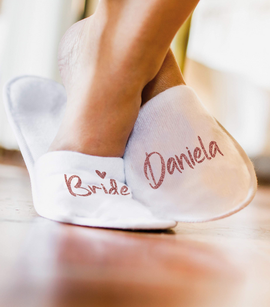 WEDDING CLOSED SLIPPERS 