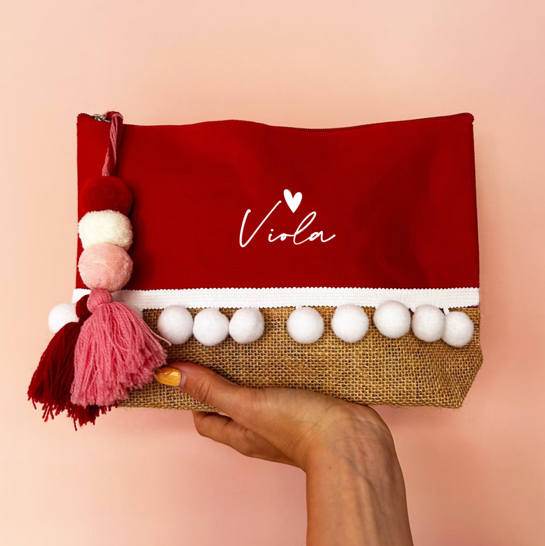 SUMMER CLUTCH POM POM 