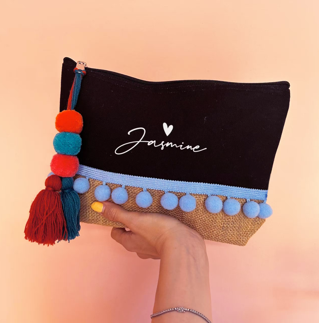 SUMMER POCHETTE POM POM