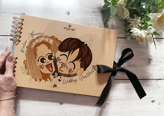 WEDDING GUESTBOOK MINI ME