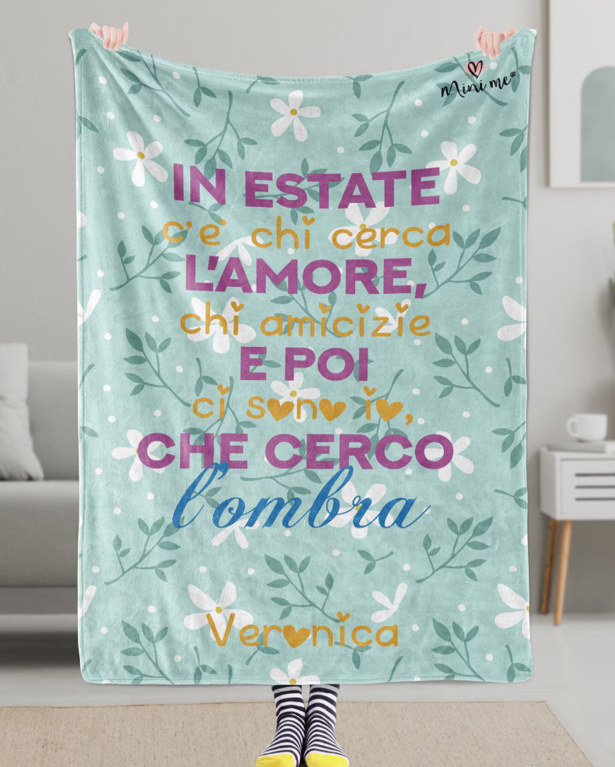 BEACH TOWEL WITH NAME OR PHRASE