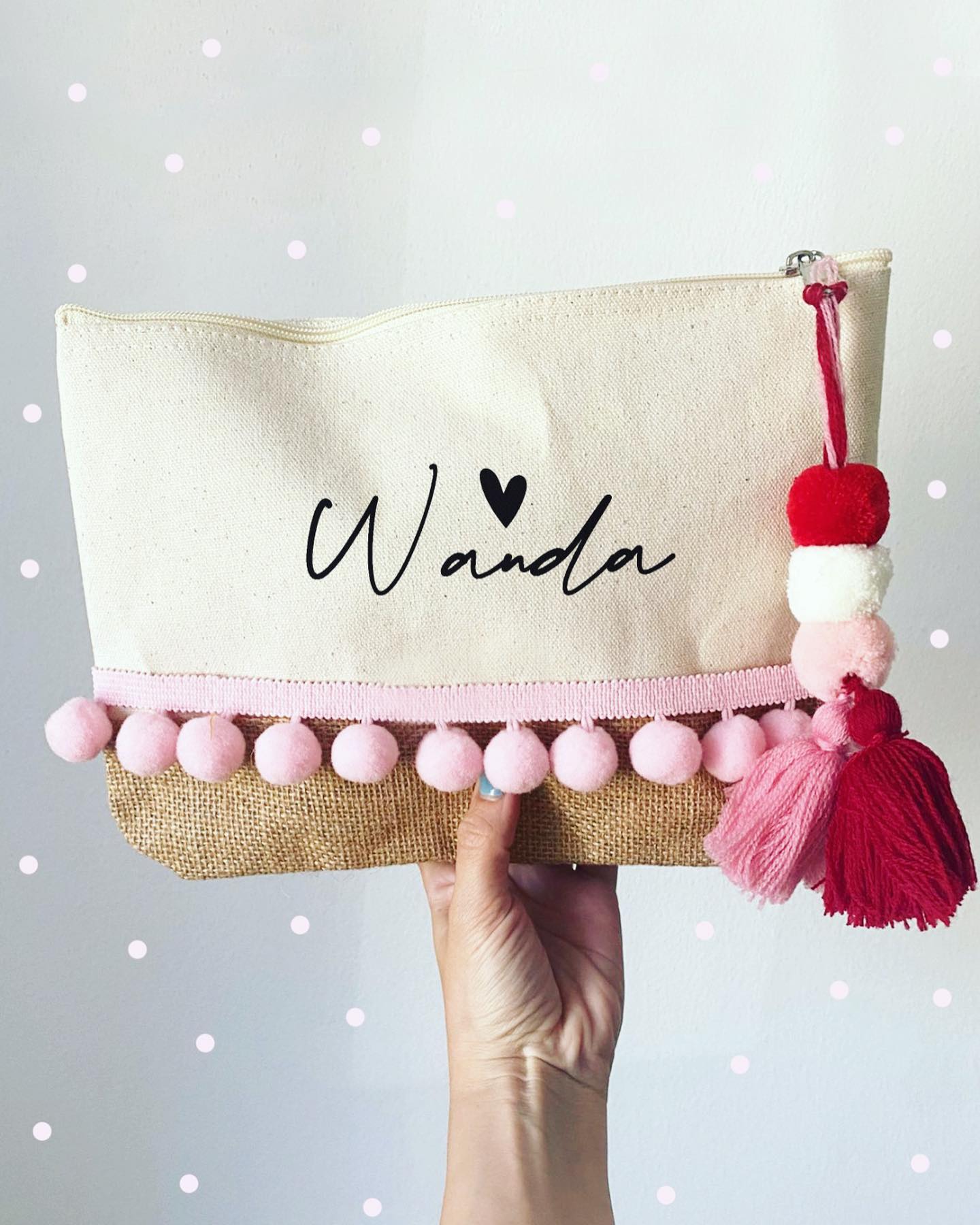 SUMMER CLUTCH POM POM 